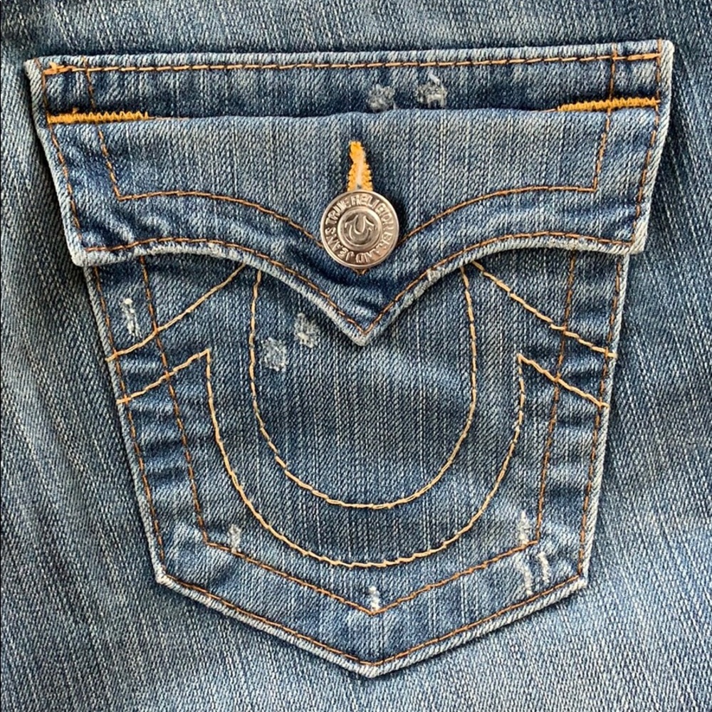 True Religion “Billy” Straight Leg Jeans
